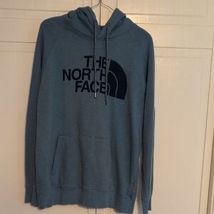 The North Face Women's Dark Teal Hoodie Size L Like New Condition